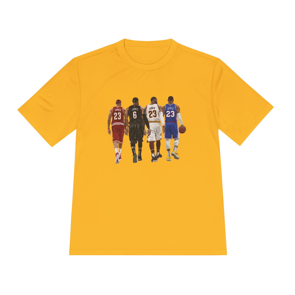 Basketball Legends Tee — LeBron through the Years