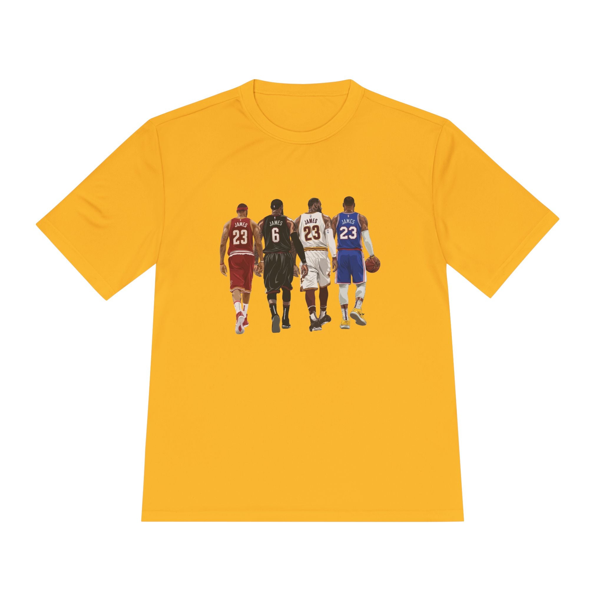 Basketball Legends Tee — LeBron through the Years