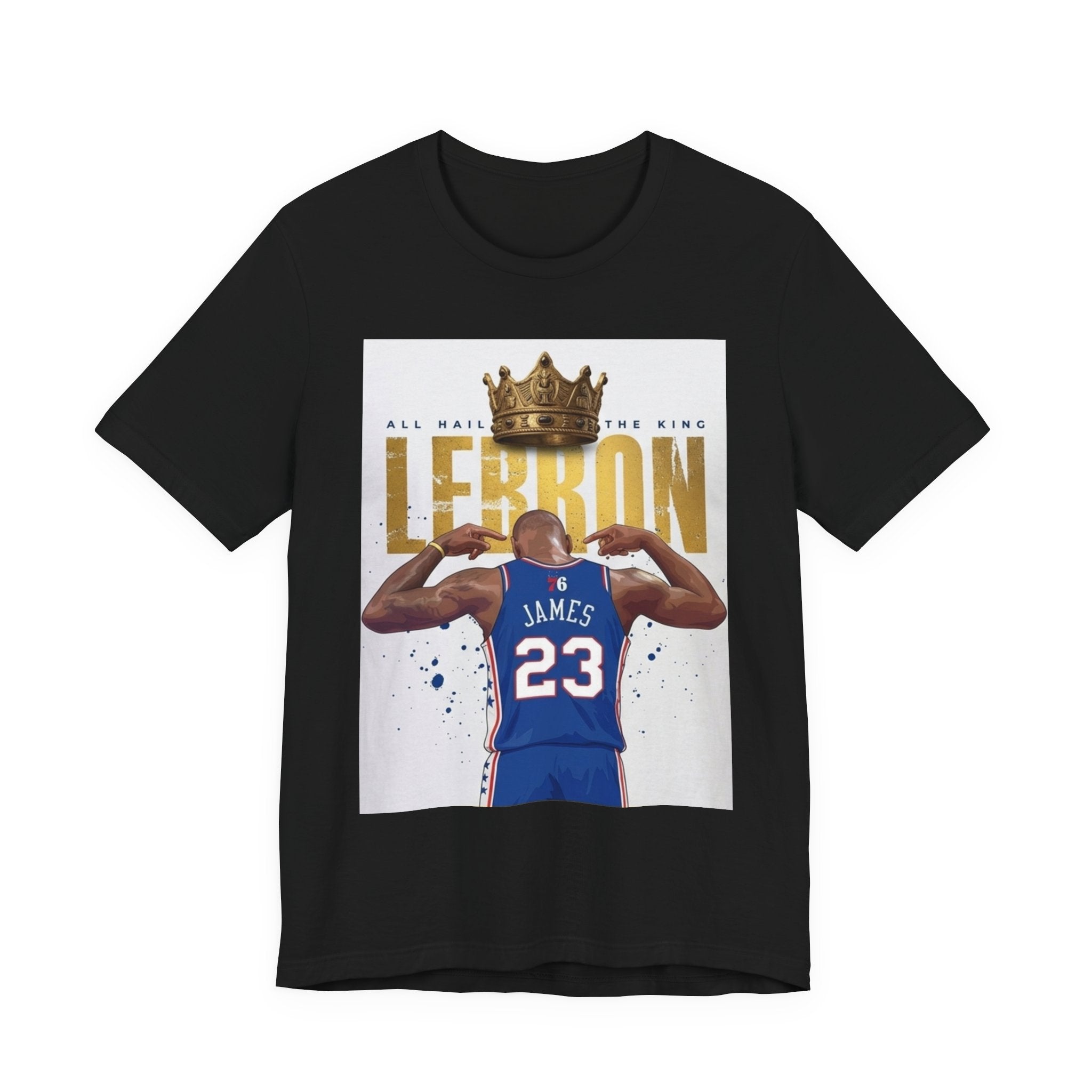 LeBron Crown - Short Sleeved T-Shirt