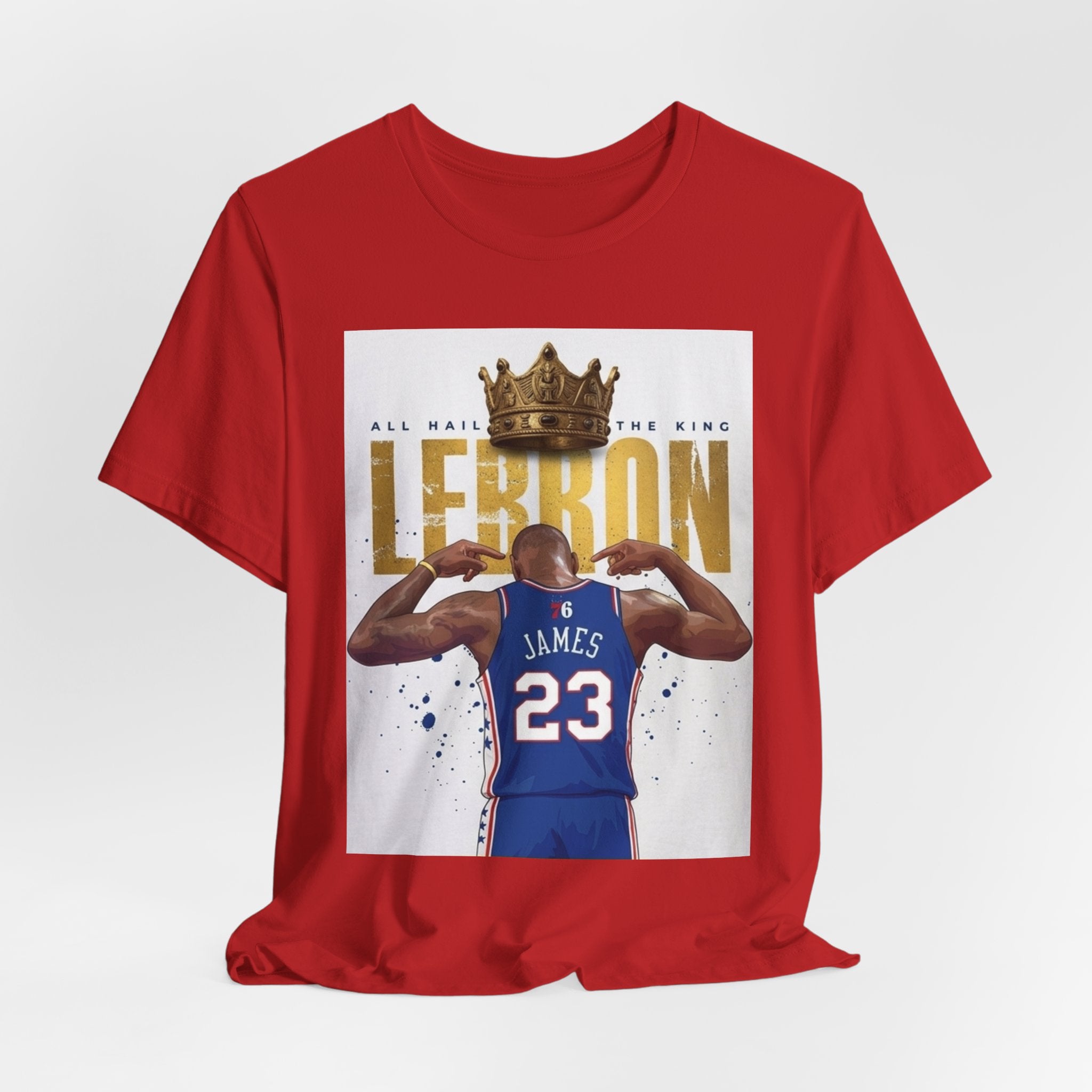 LeBron Crown - Short Sleeved T-Shirt