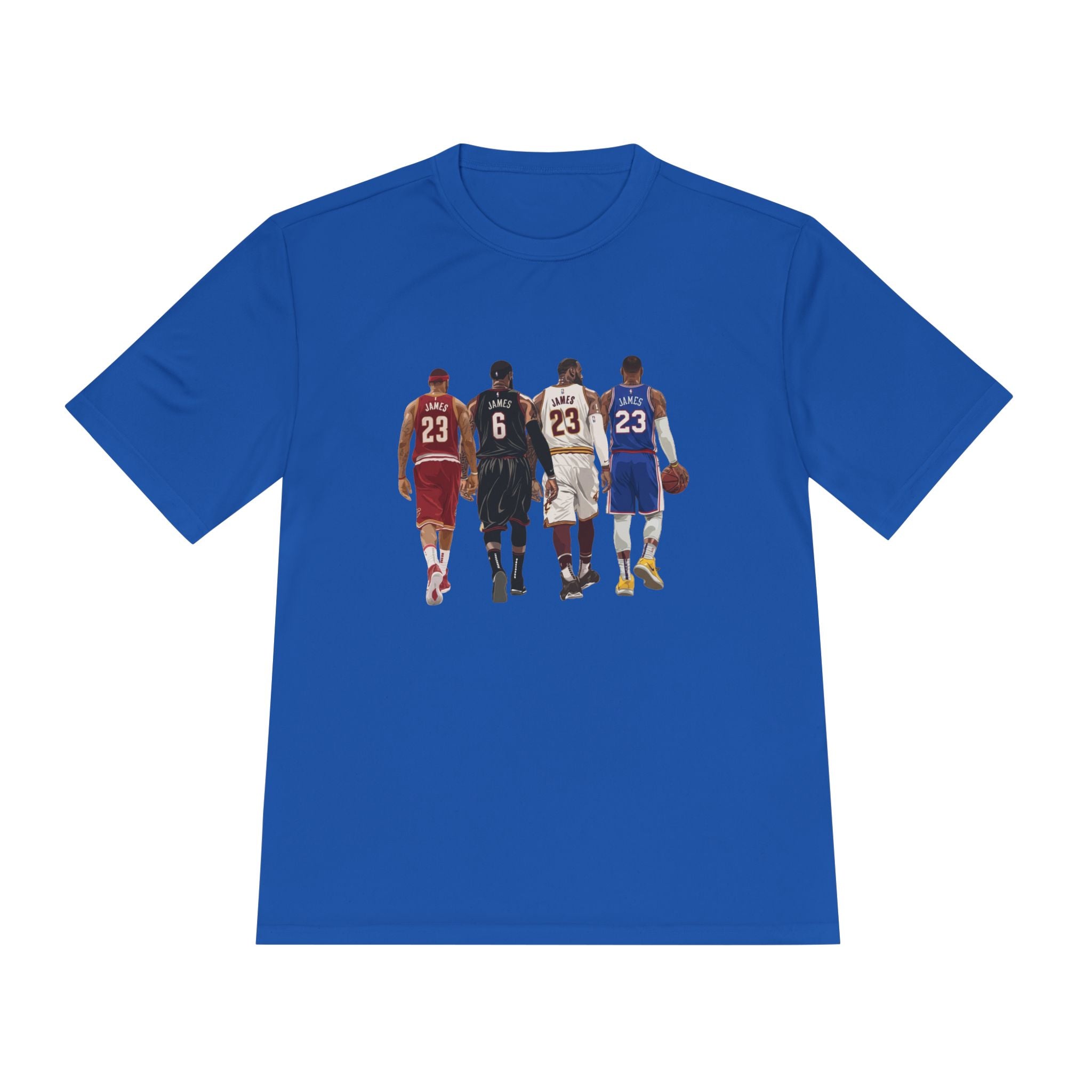 Basketball Legends Tee — LeBron through the Years