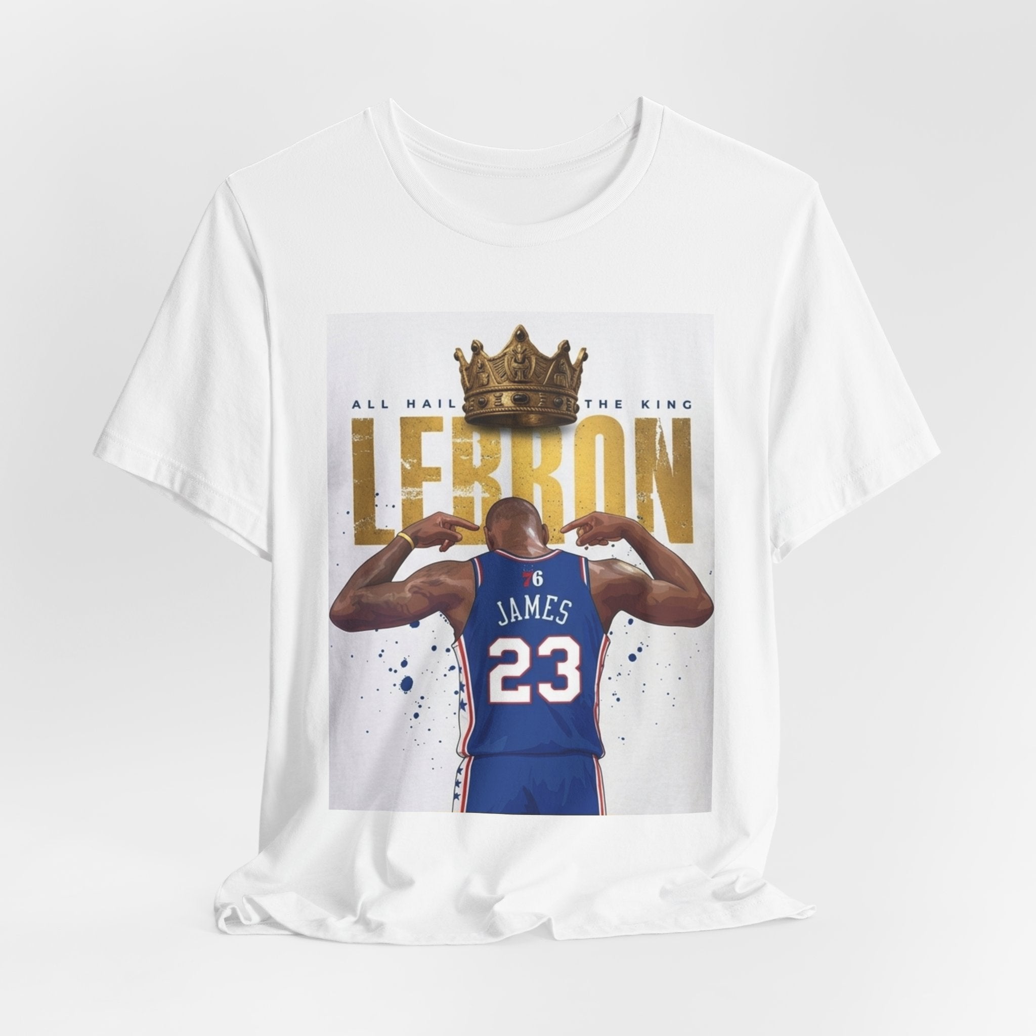 LeBron Crown - Short Sleeved T-Shirt