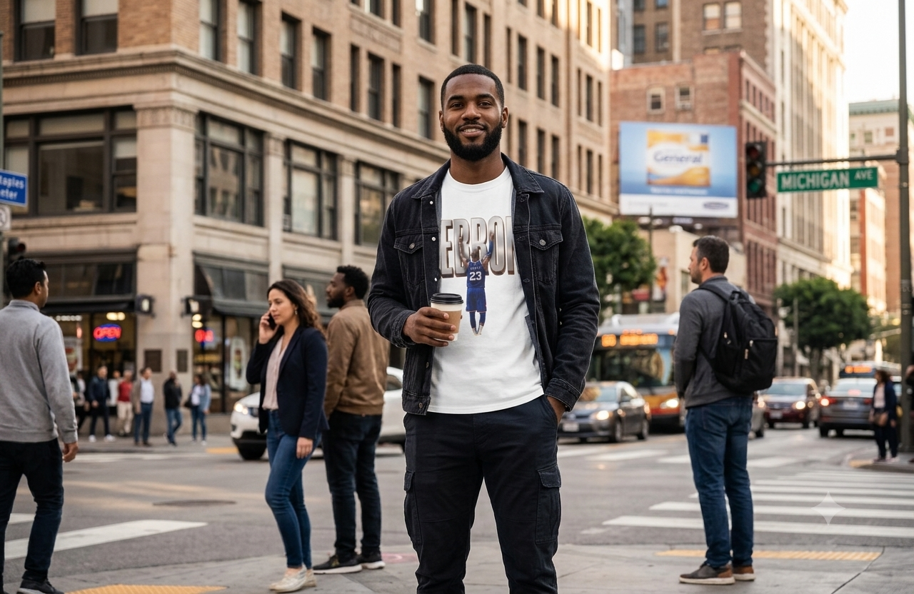 LeBron Gold Letter T-Shirt - LeBron